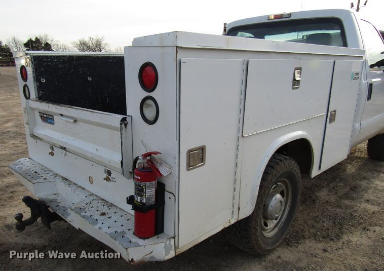 image for item DH8290 2012 Ford F250 Super Duty utility bed pickup truck