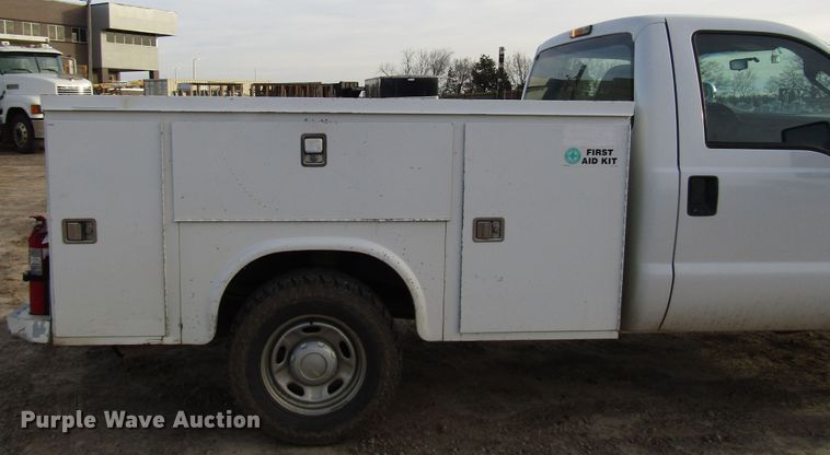 image for item DH8290 2012 Ford F250 Super Duty utility bed pickup truck