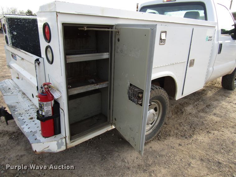 image for item DH8290 2012 Ford F250 Super Duty utility bed pickup truck