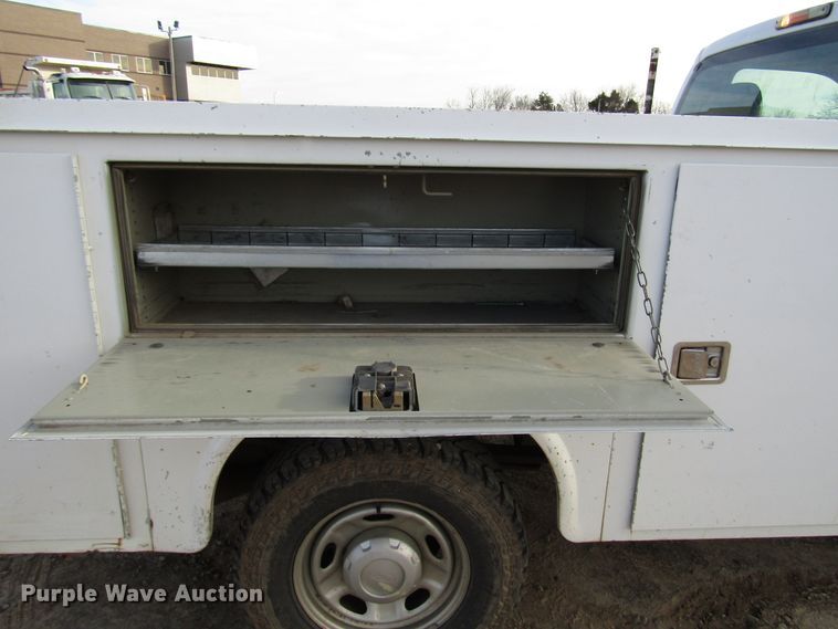 image for item DH8290 2012 Ford F250 Super Duty utility bed pickup truck