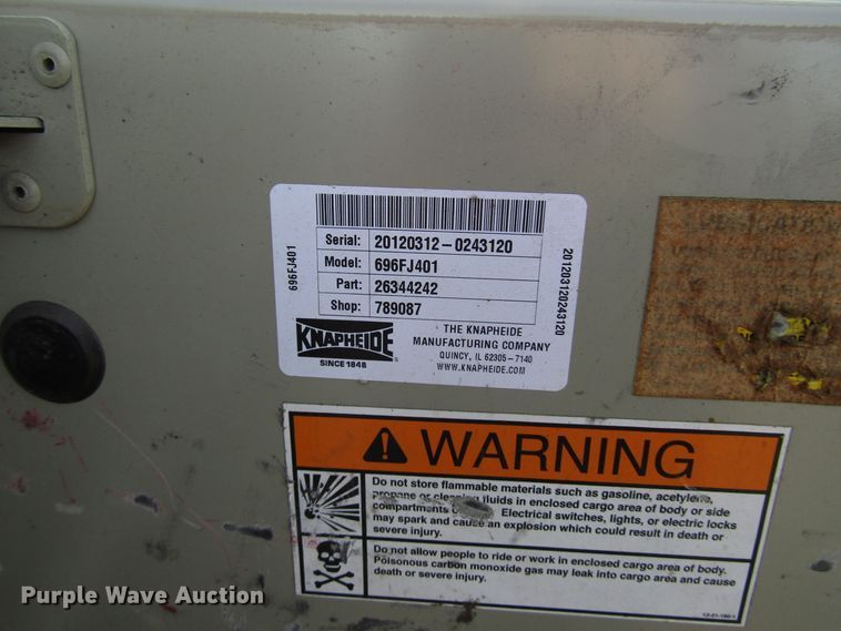 image for item DH8290 2012 Ford F250 Super Duty utility bed pickup truck