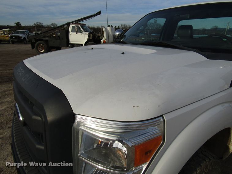 image for item DH8290 2012 Ford F250 Super Duty utility bed pickup truck