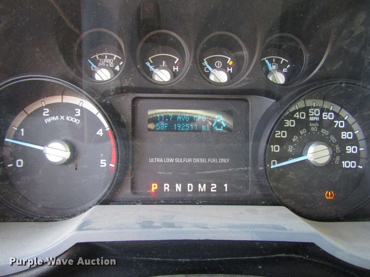 image for item DH8317 2011 Ford F250 Super Duty SuperCab pickup truck