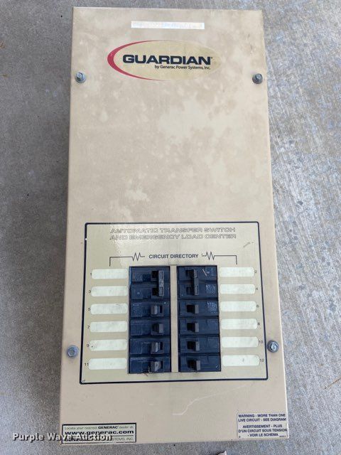 image for item DH8320 Generac Guardian generator