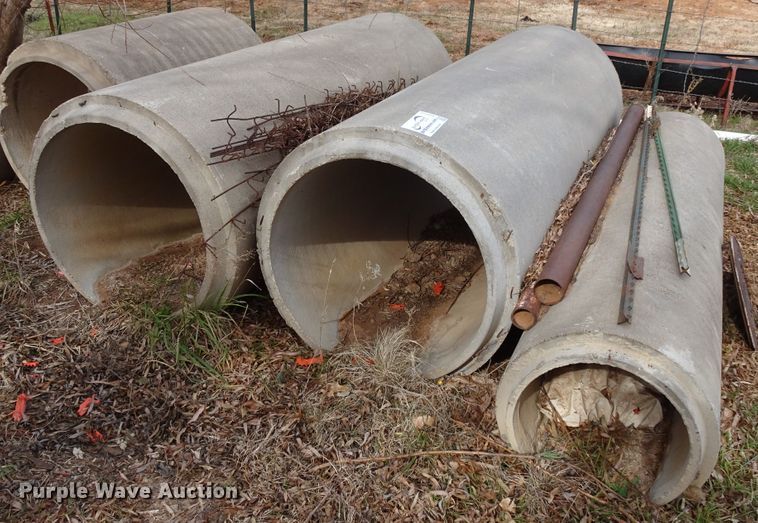 image for item DI0772 (5) concrete culverts