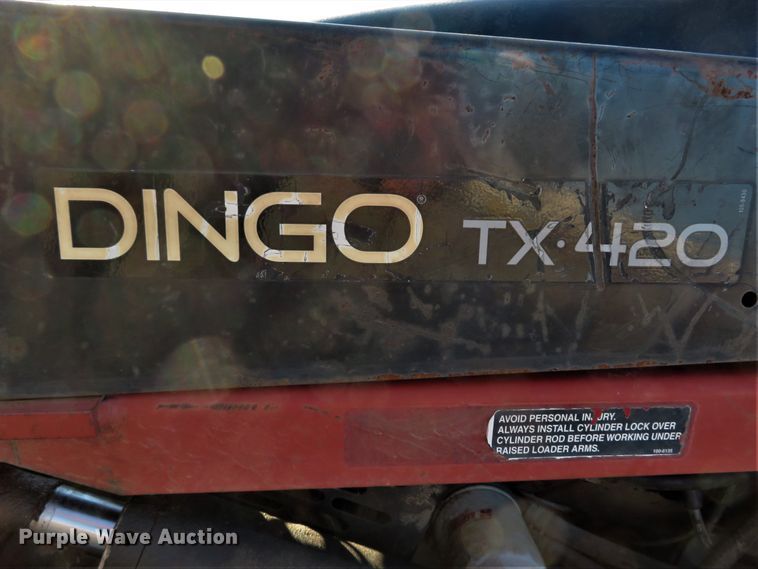 image for item DI2002 2005 Toro TX420 compact utility loader