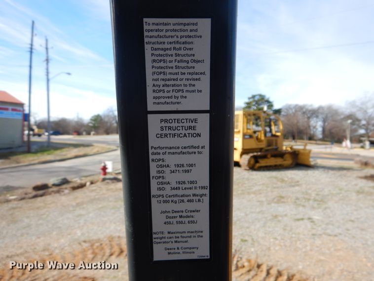 image for item DI2408 2005 John Deere 450J LGP dozer