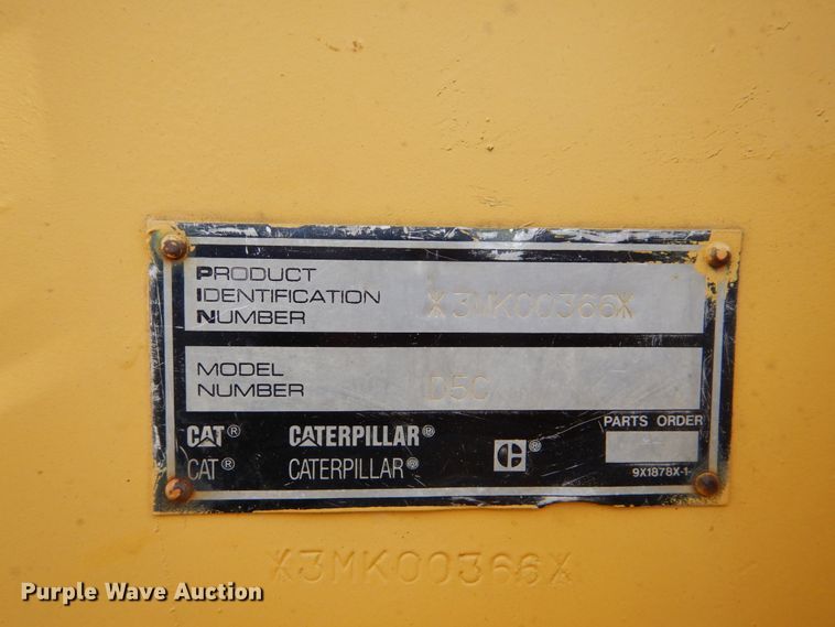 image for item DI2409 1993 Caterpillar D5C dozer