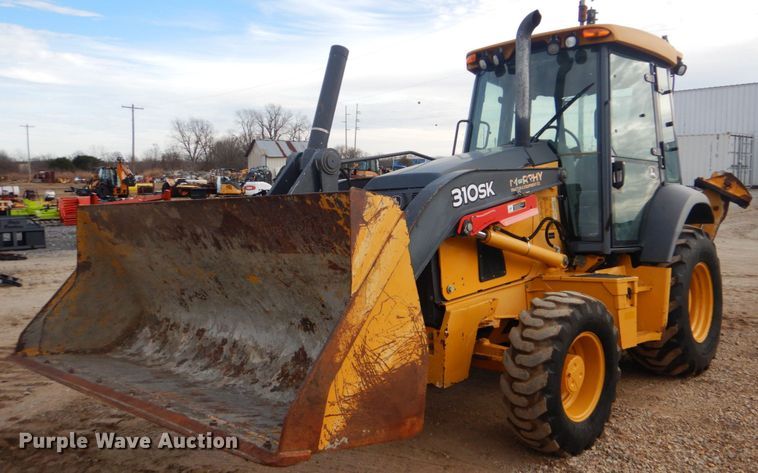image for item DI2414 2014 John Deere 310SK backhoe