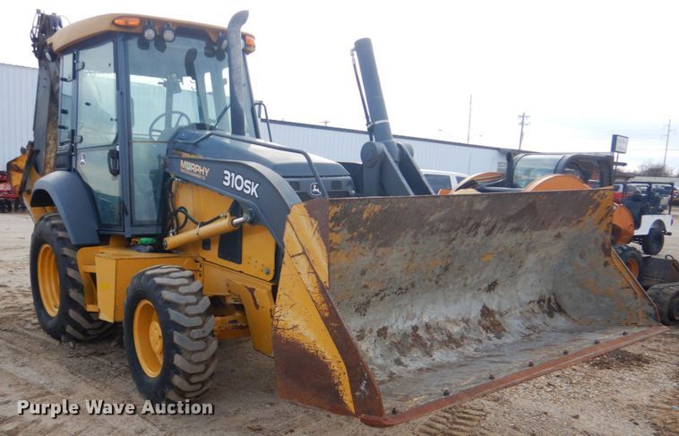 image for item DI2414 2014 John Deere 310SK backhoe