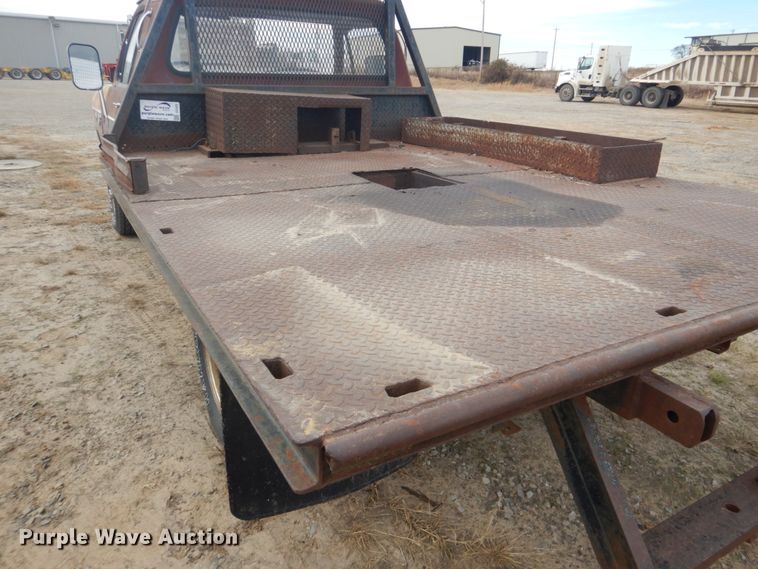 image for item DI2422 1982 Dodge W150 flatbed pickup truck