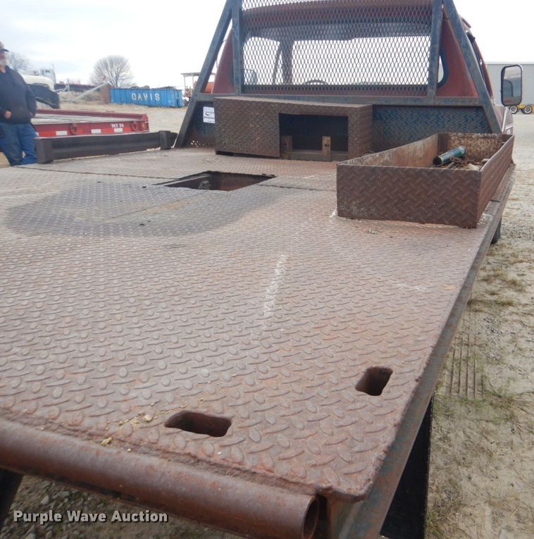 image for item DI2422 1982 Dodge W150 flatbed pickup truck
