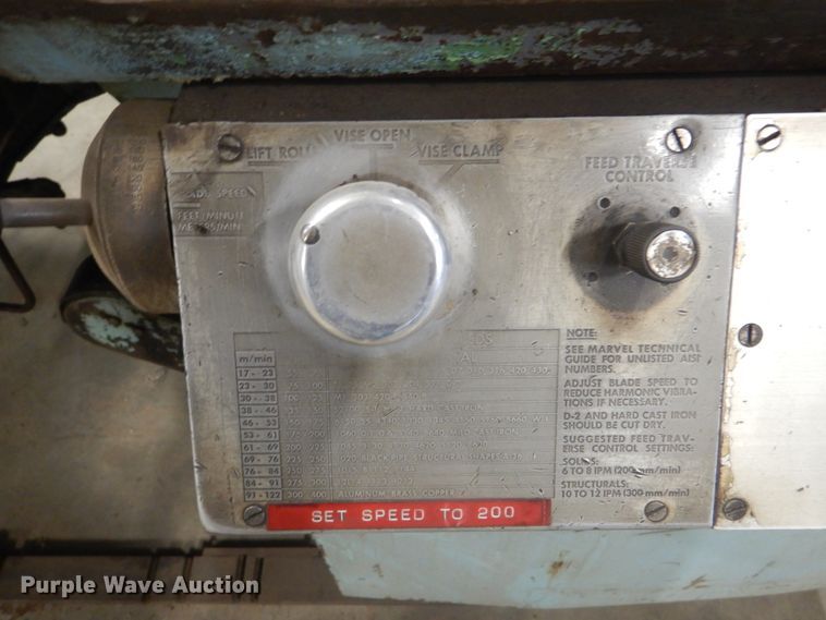 image for item DI2436 Marvel Series 81A band saw