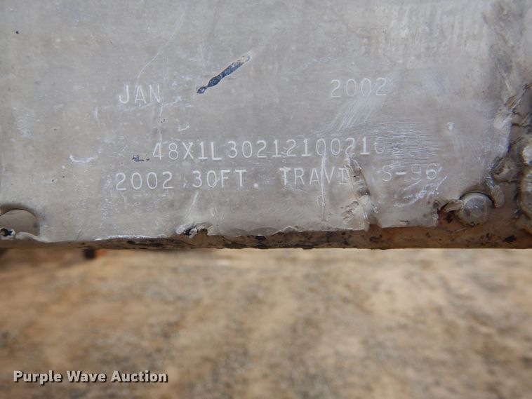 image for item DI2437 2002 Travis S96 end dump trailer