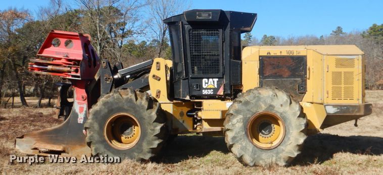 image for item DI2439 2012 Caterpillar 563C feller buncher