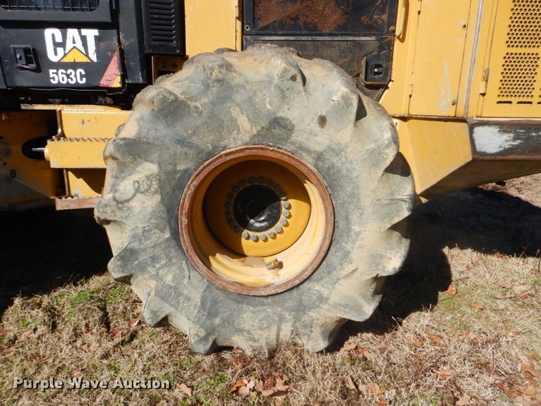 image for item DI2439 2012 Caterpillar 563C feller buncher
