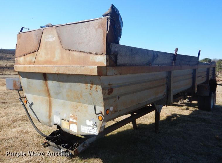 image for item DI2440 1992 Lufkin ULDII-35 end dump trailer