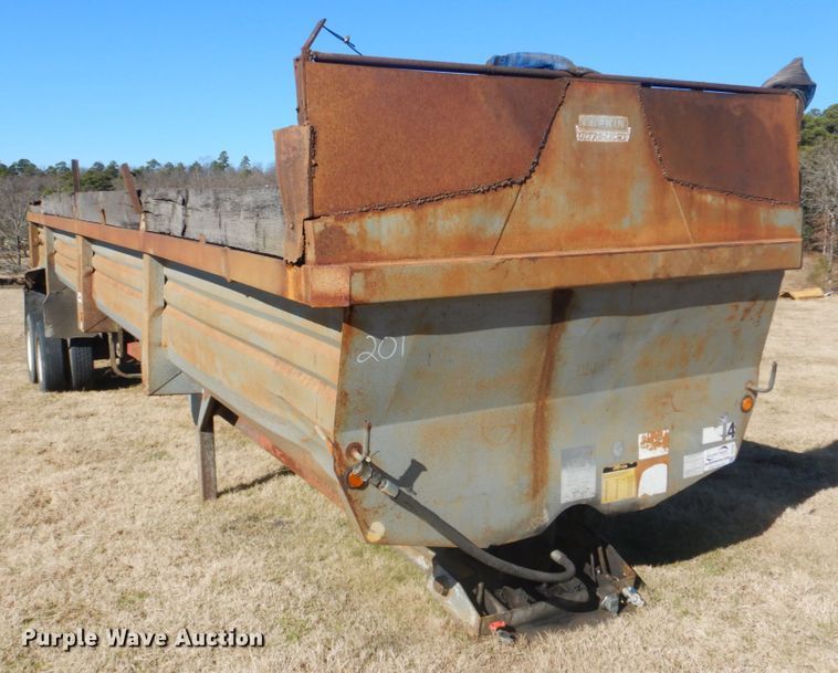 image for item DI2440 1992 Lufkin ULDII-35 end dump trailer