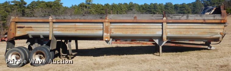 image for item DI2440 1992 Lufkin ULDII-35 end dump trailer