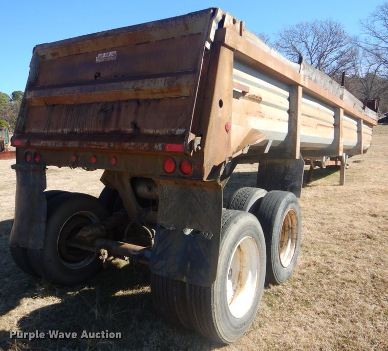 image for item DI2440 1992 Lufkin ULDII-35 end dump trailer