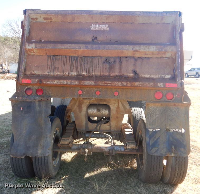 image for item DI2440 1992 Lufkin ULDII-35 end dump trailer