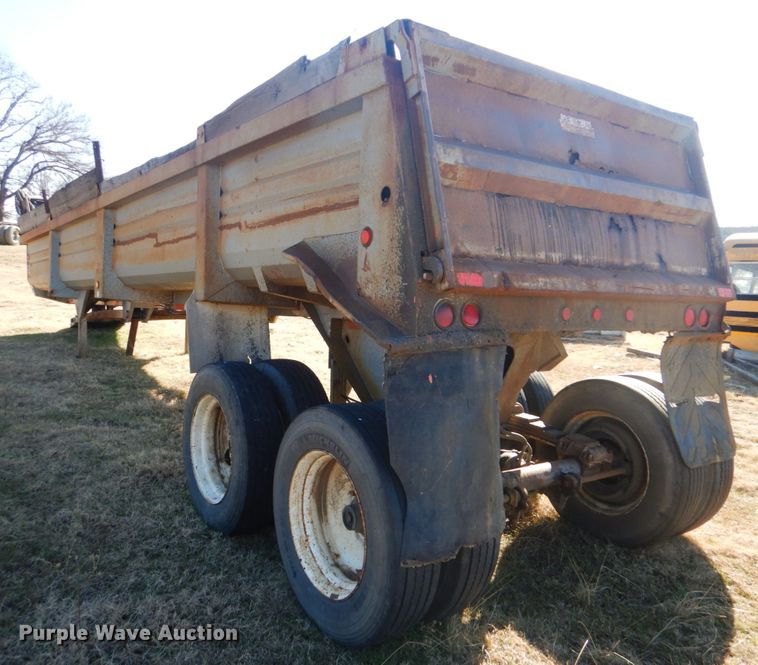 image for item DI2440 1992 Lufkin ULDII-35 end dump trailer