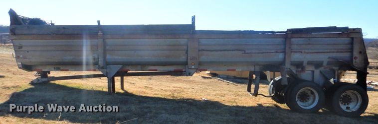 image for item DI2440 1992 Lufkin ULDII-35 end dump trailer