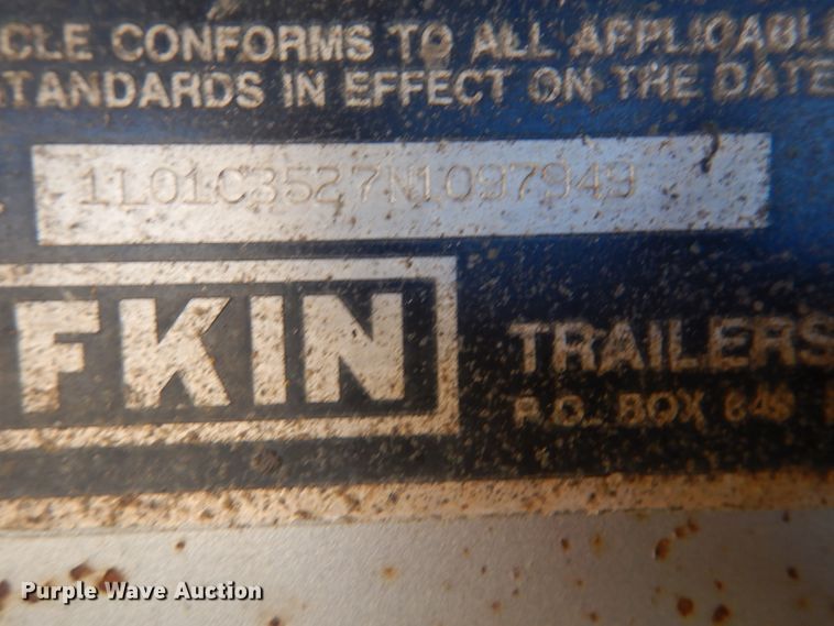 image for item DI2440 1992 Lufkin ULDII-35 end dump trailer