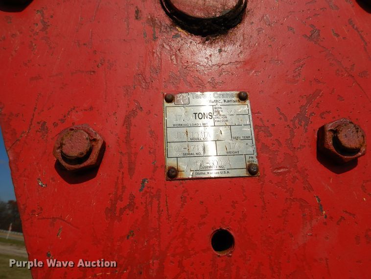 image for item EK9112 2000 Sterling L-Line crane truck