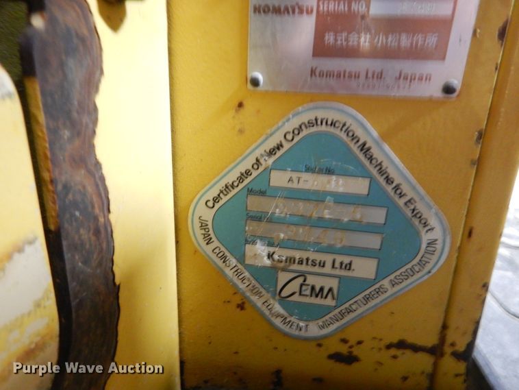 image for item EK9117 1997 Komatsu D37E-5 dozer