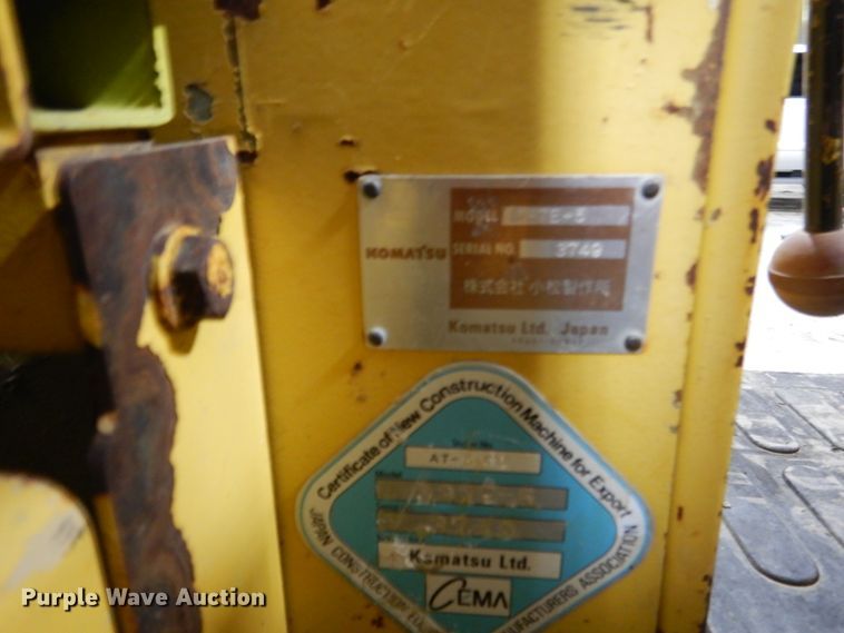 image for item EK9117 1997 Komatsu D37E-5 dozer