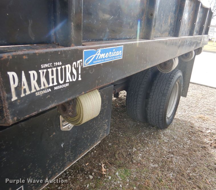 image for item EK9120 2007 Ford F350 Super Duty XL dump bed pickup truck