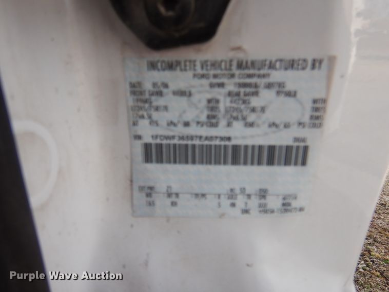 image for item EK9120 2007 Ford F350 Super Duty XL dump bed pickup truck