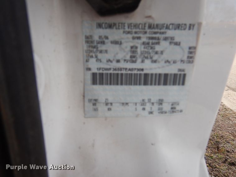 image for item EK9120 2007 Ford F350 Super Duty XL dump bed pickup truck