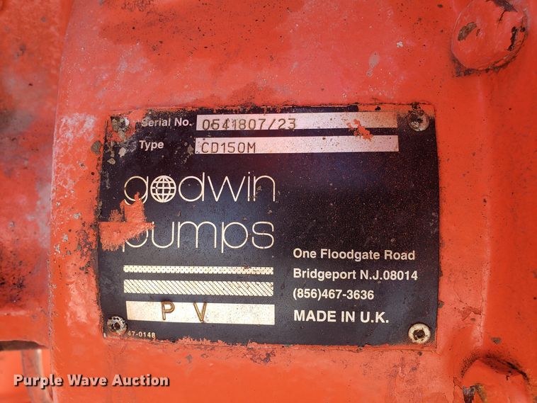 image for item EL9753 Godwin CD150M dry prime water pump