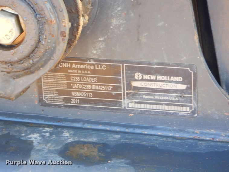 image for item FA9947 2011 New Holland C238 skid steer
