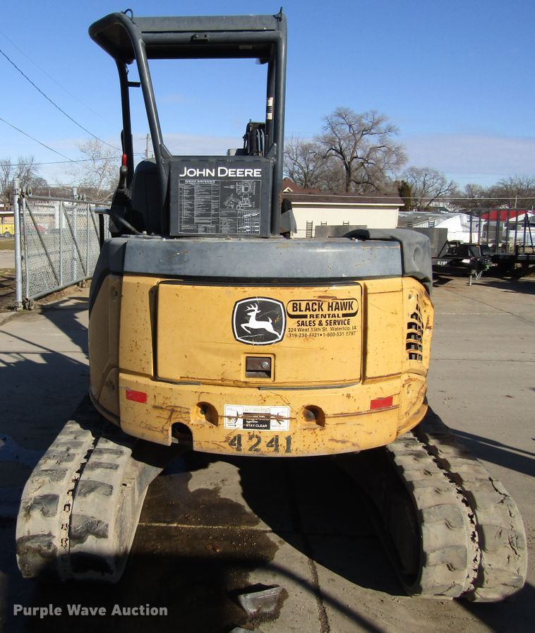 image for item FD9314 2006 John Deere 50D mini excavator