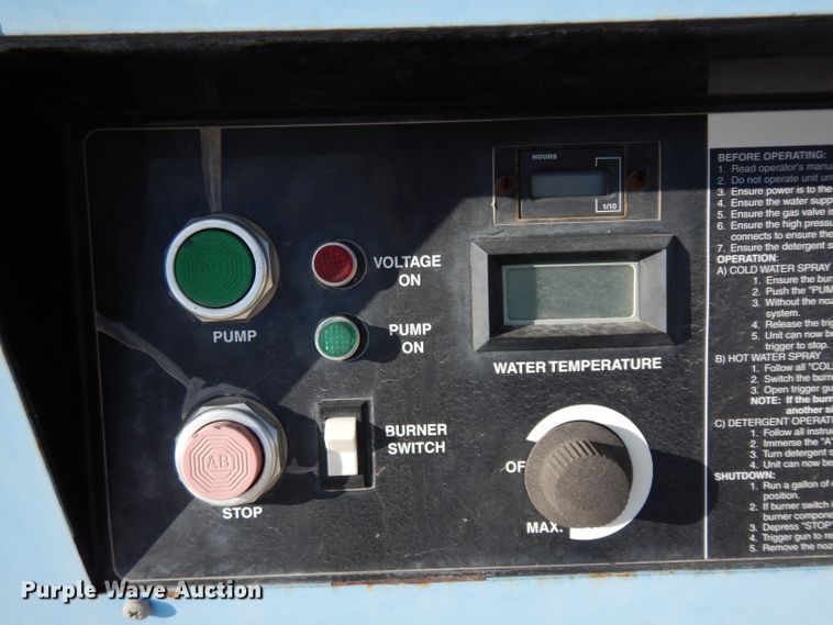 image for item FD9607 Mi-T-M 3004 pressure washer