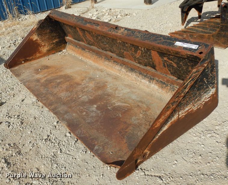 image for item FD9608 84"W skid steer bucket