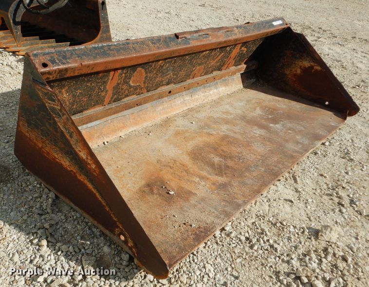 image for item FD9608 84"W skid steer bucket