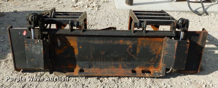 image for item FD9609 78"W skid steer grapple bucket
