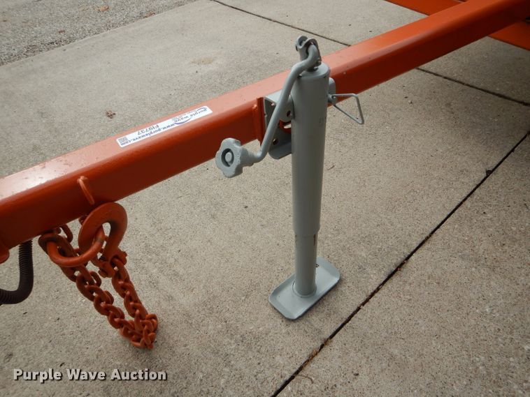 image for item FI9737 2019 shop built utility trailer