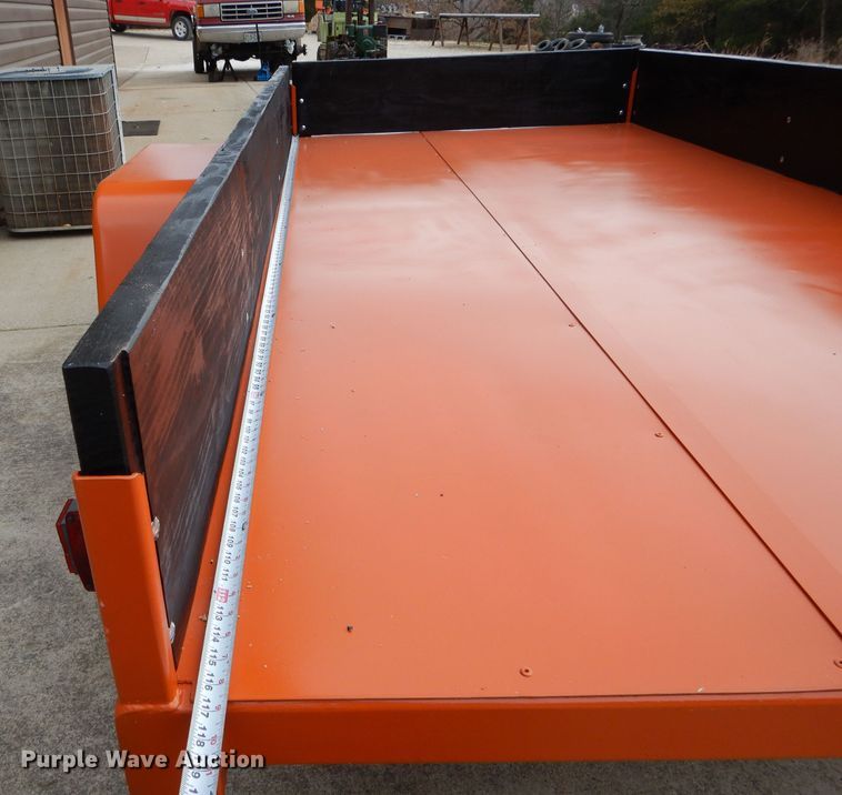 image for item FI9737 2019 shop built utility trailer