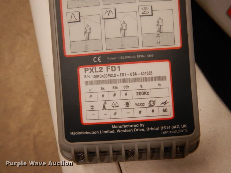 image for item FU9026 Radiodetection PXL2-FD1 utility locator