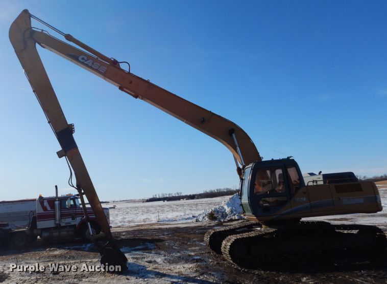 image for item FU9032 2007 Case CX240 long reach excavator