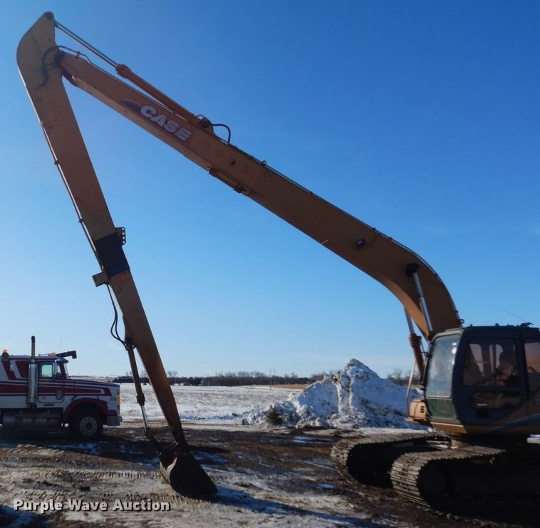 image for item FU9032 2007 Case CX240 long reach excavator