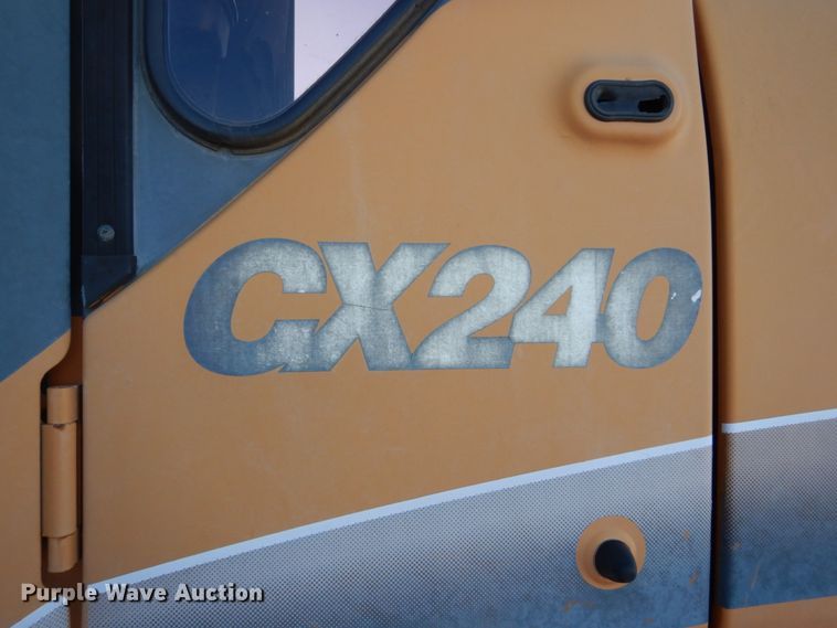 image for item FU9032 2007 Case CX240 long reach excavator