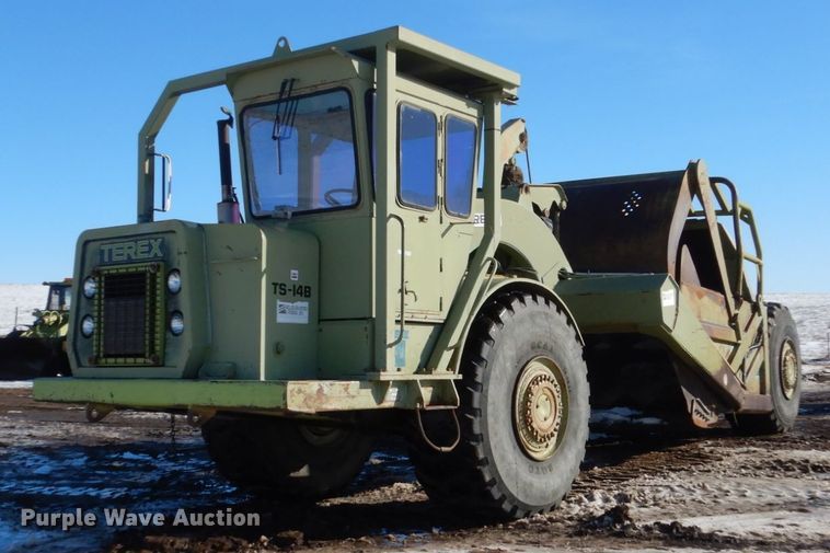 image for item FU9033 1988 Terex TS14B conventional scraper
