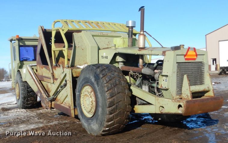 image for item FU9033 1988 Terex TS14B conventional scraper