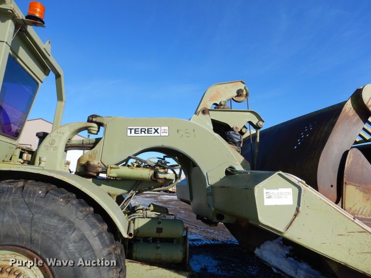 image for item FU9033 1988 Terex TS14B conventional scraper